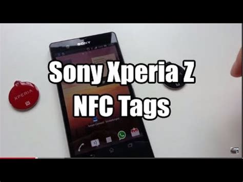 nfc tags sony xperia z3 compact|NFC .